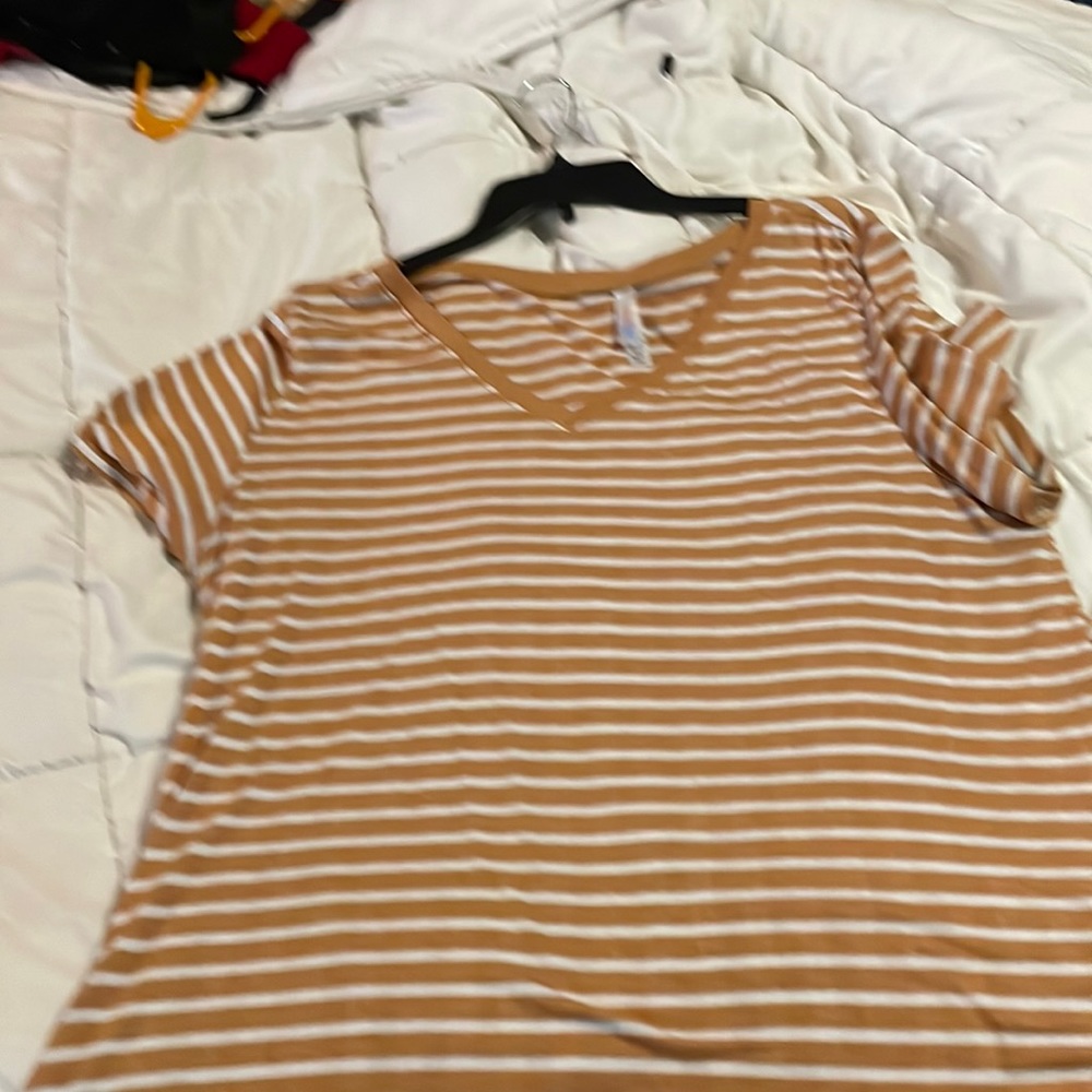 Lula roe striped shirt